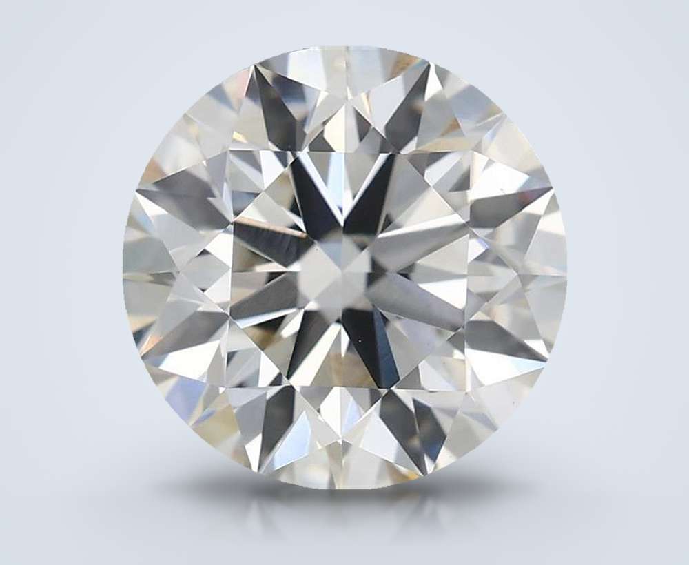 2.27ct H VVS2 Rare Carat Ideal Cut Round Lab Grown Diamond