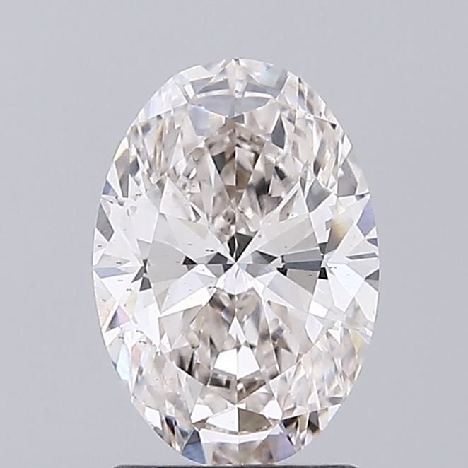 1.53ct I VS2 Rare Carat Ideal Cut Oval Lab Grown Diamond