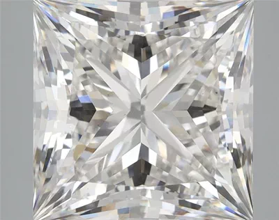 7.02ct G VS1 Rare Carat Ideal Cut Princess Lab Grown Diamond