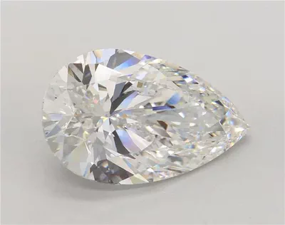 20.31ct F VS1 Rare Carat Ideal Cut Pear Lab Grown Diamond