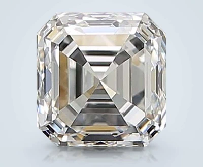 0.70ct H IF Very Good Cut Asscher Diamond