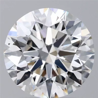 2.05ct F SI1 Rare Carat Ideal Cut Round Lab Grown Diamond