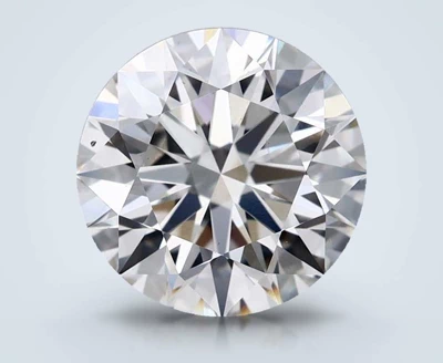 2.05ct F SI1 Rare Carat Ideal Cut Round Lab Grown Diamond