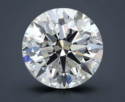 2.54ct G VVS2 Rare Carat Ideal Cut Round Lab Grown Diamond