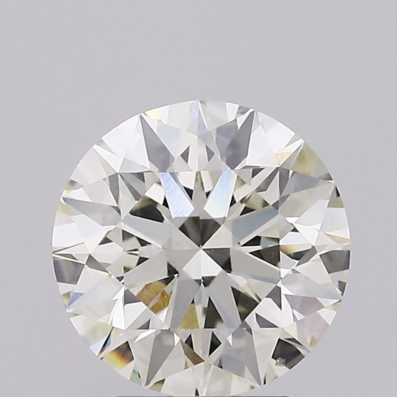 3.01ct J VS2 Very Good Cut Round Lab Grown Diamond