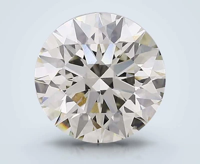 3.01ct J VS2 Very Good Cut Round Lab Grown Diamond