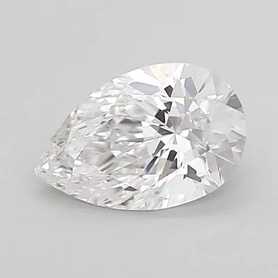 1.01ct E VS1 Very Good Cut Pear Lab Grown Diamond