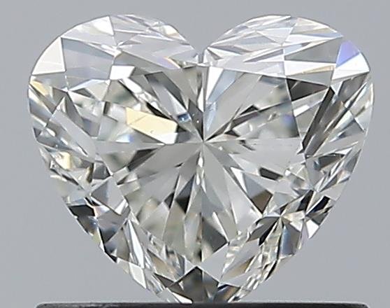 0.71ct J SI1 Rare Carat Ideal Cut Heart Diamond