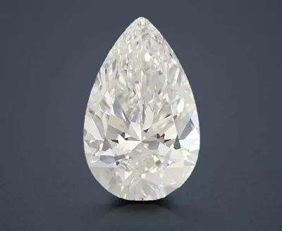 2.08ct F VVS2 Rare Carat Ideal Cut Pear Lab Grown Diamond