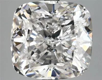 7.53ct F VS1 Rare Carat Ideal Cut Cushion Lab Grown Diamond