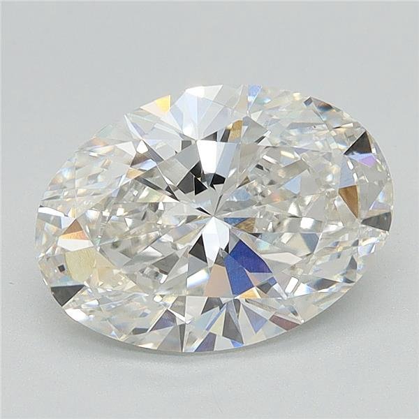 4.01ct E VVS2 Rare Carat Ideal Cut Oval Lab Grown Diamond