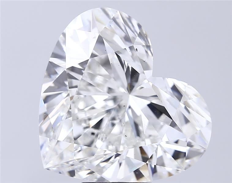 10.59ct F VS2 Rare Carat Ideal Cut Heart Lab Grown Diamond