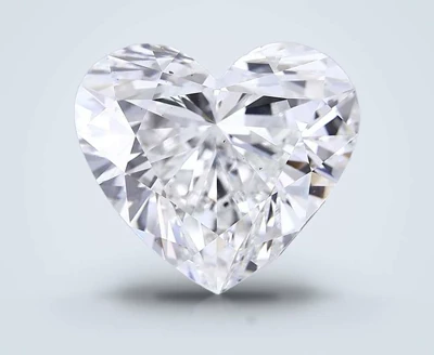 10.59ct F VS2 Rare Carat Ideal Cut Heart Lab Grown Diamond