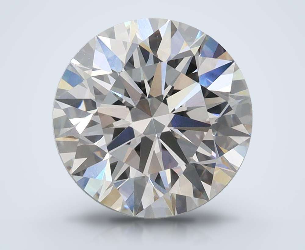 3.03ct G VVS1 Rare Carat Ideal Cut Round Lab Grown Diamond