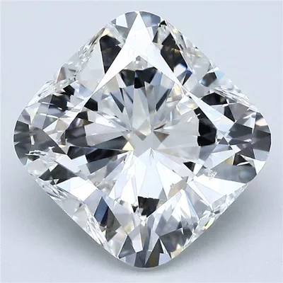 5.02ct G SI2 Excellent Cut Cushion Diamond