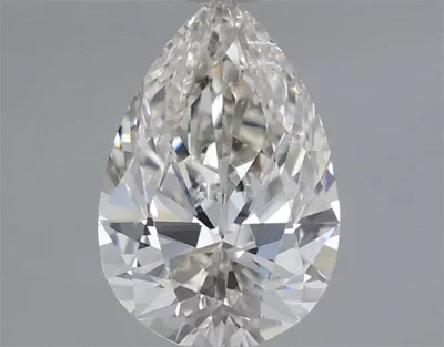 1.79ct H VS1 Rare Carat Ideal Cut Pear Lab Grown Diamond