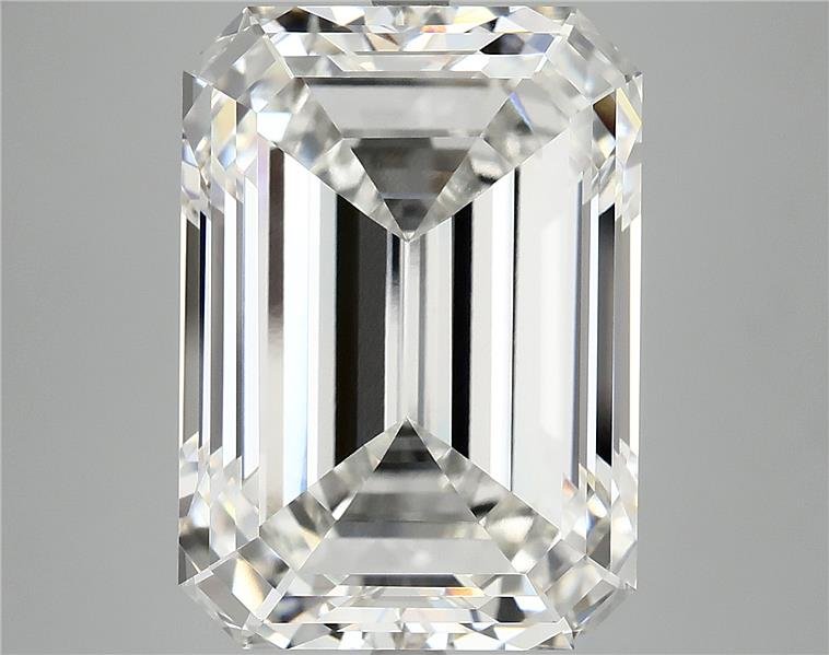 13.06ct F VVS2 Rare Carat Ideal Cut Emerald Lab Grown Diamond