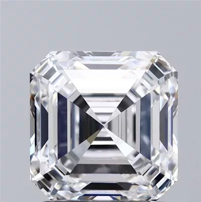 2.06ct D VVS2 Rare Carat Ideal Cut Asscher Lab Grown Diamond
