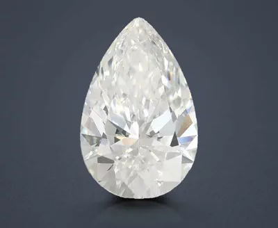 4.08ct E VVS2 Rare Carat Ideal Cut Pear Lab Grown Diamond