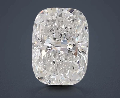 3.52ct F VVS2 Rare Carat Ideal Cut Cushion Lab Grown Diamond