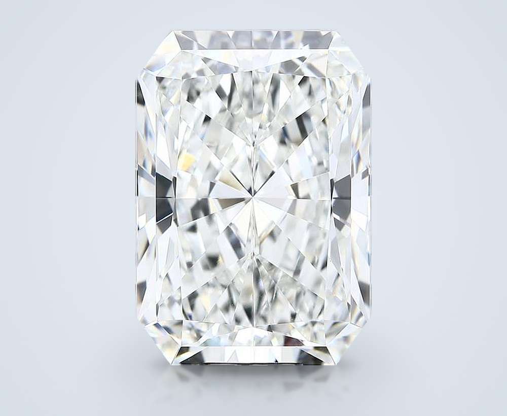 15.06ct F VVS2 Rare Carat Ideal Cut Radiant Lab Grown Diamond