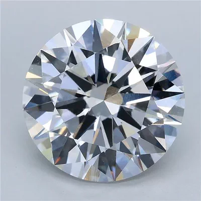 4.77ct F VVS2 Rare Carat Ideal Cut Round Lab Grown Diamond