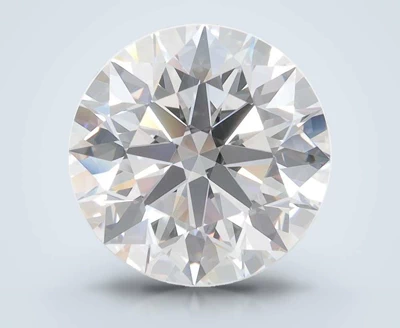 4.28ct D FL Rare Carat Ideal Cut Round Lab Grown Diamond