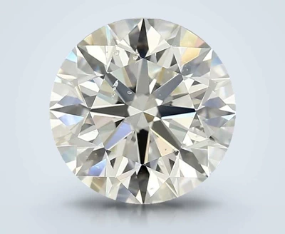 4.01ct I SI1 Excellent Cut Round Diamond