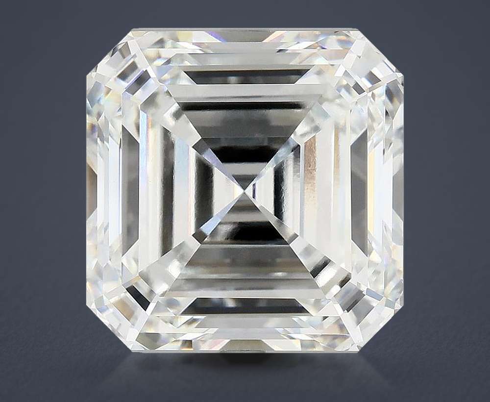 10.77ct E VVS2 Excellent Cut Asscher Lab Grown Diamond