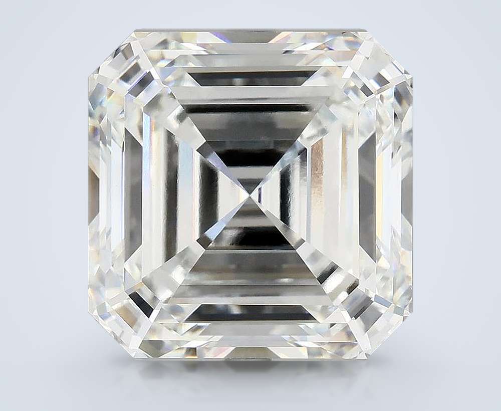 10.77ct E VVS2 Excellent Cut Asscher Lab Grown Diamond