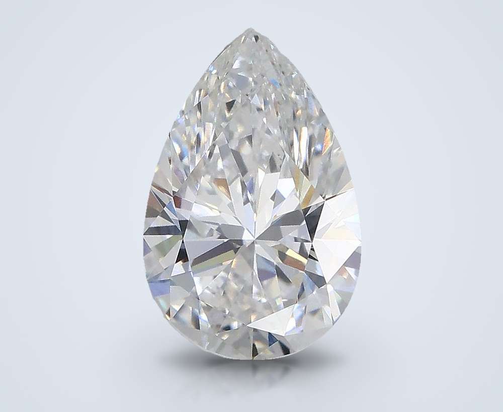 1.58ct E VS1 Rare Carat Ideal Cut Pear Lab Grown Diamond