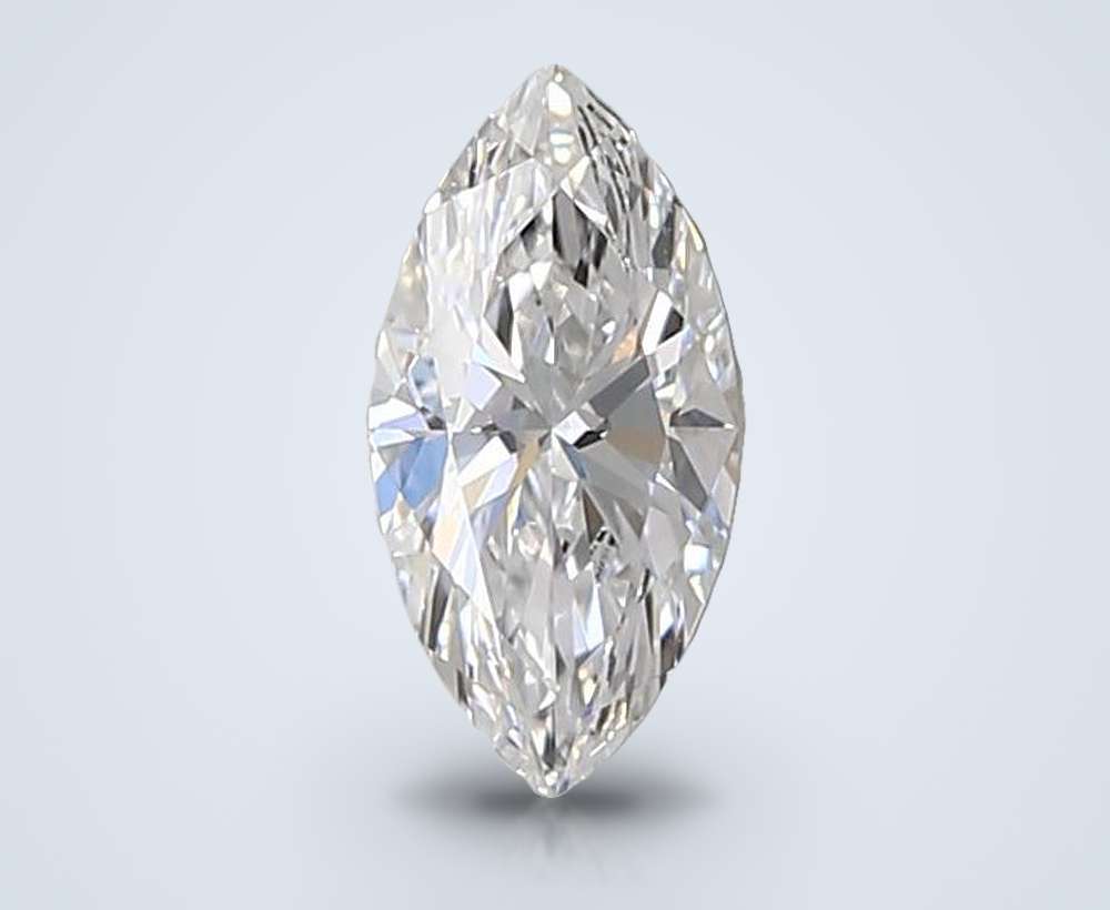 0.47ct D VVS1 Rare Carat Ideal Cut Marquise Lab Grown Diamond