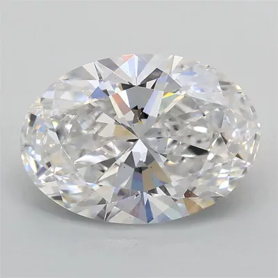 2.03ct E VS2 Rare Carat Ideal Cut Oval Lab Grown Diamond