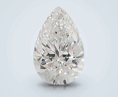 7.08ct E VS1 Rare Carat Ideal Cut Pear Lab Grown Diamond