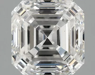 2.10ct E VS1 Rare Carat Ideal Cut Asscher Lab Grown Diamond