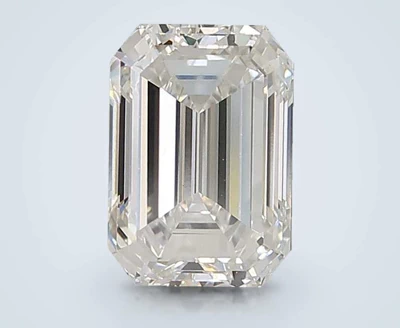 2.56ct F VS1 Rare Carat Ideal Cut Emerald Lab Grown Diamond