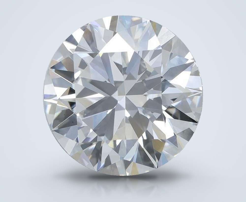 7.20ct E VVS2 Rare Carat Ideal Cut Round Lab Grown Diamond