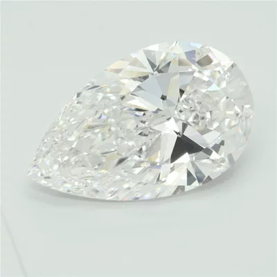 12.00ct E VVS2 Rare Carat Ideal Cut Pear Lab Grown Diamond