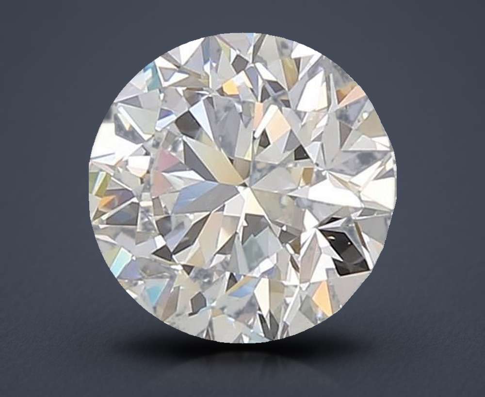 2.28ct E VVS1 Rare Carat Ideal Cut Round Diamond