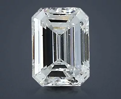 0.34ct F VS2 Very Good Cut Emerald Diamond