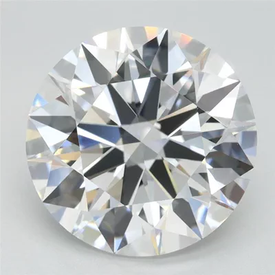3.71ct D FL Rare Carat Ideal Cut Round Lab Grown Diamond