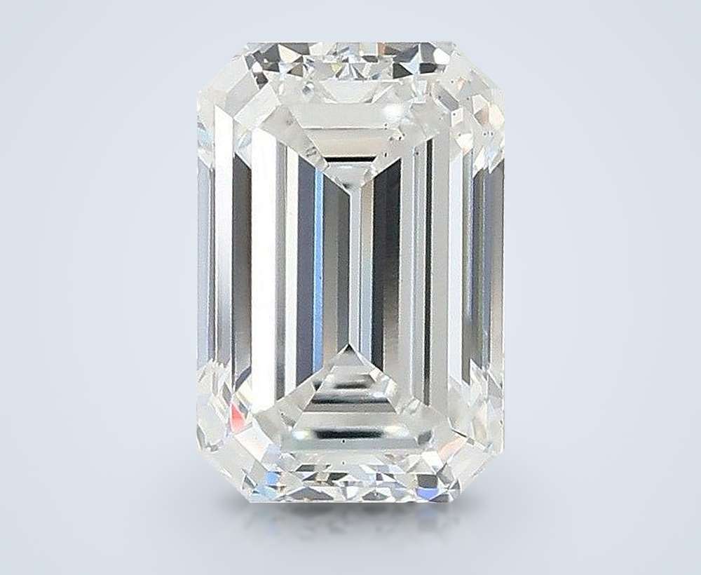 2.01ct E VS2 Rare Carat Ideal Cut Emerald Lab Grown Diamond