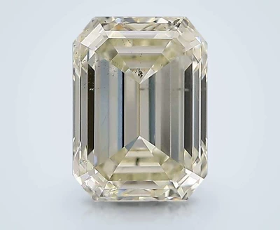 1.50ct K SI1 Rare Carat Ideal Cut Emerald Diamond