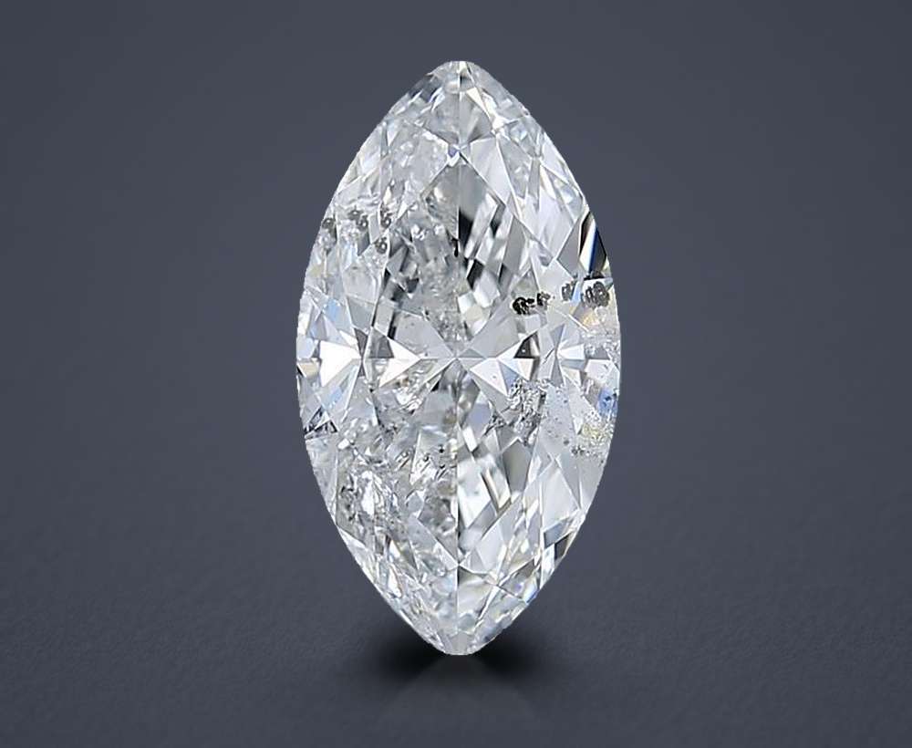 2.00ct E SI2 Very Good Cut Marquise Diamond