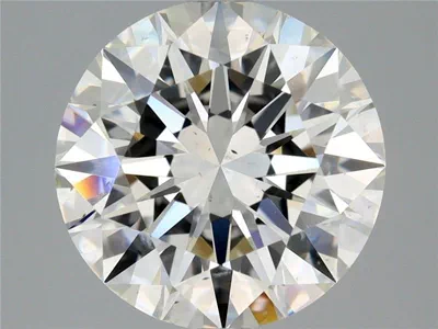 3.01ct G SI2 Rare Carat Ideal Cut Round Diamond