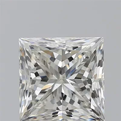2.21ct I SI1 Rare Carat Ideal Cut Princess Diamond