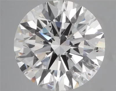7.75ct H SI1 Rare Carat Ideal Cut Round Diamond