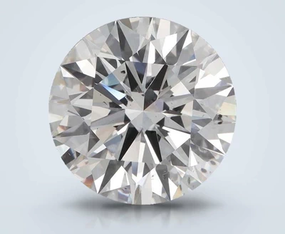 7.75ct H SI1 Rare Carat Ideal Cut Round Diamond
