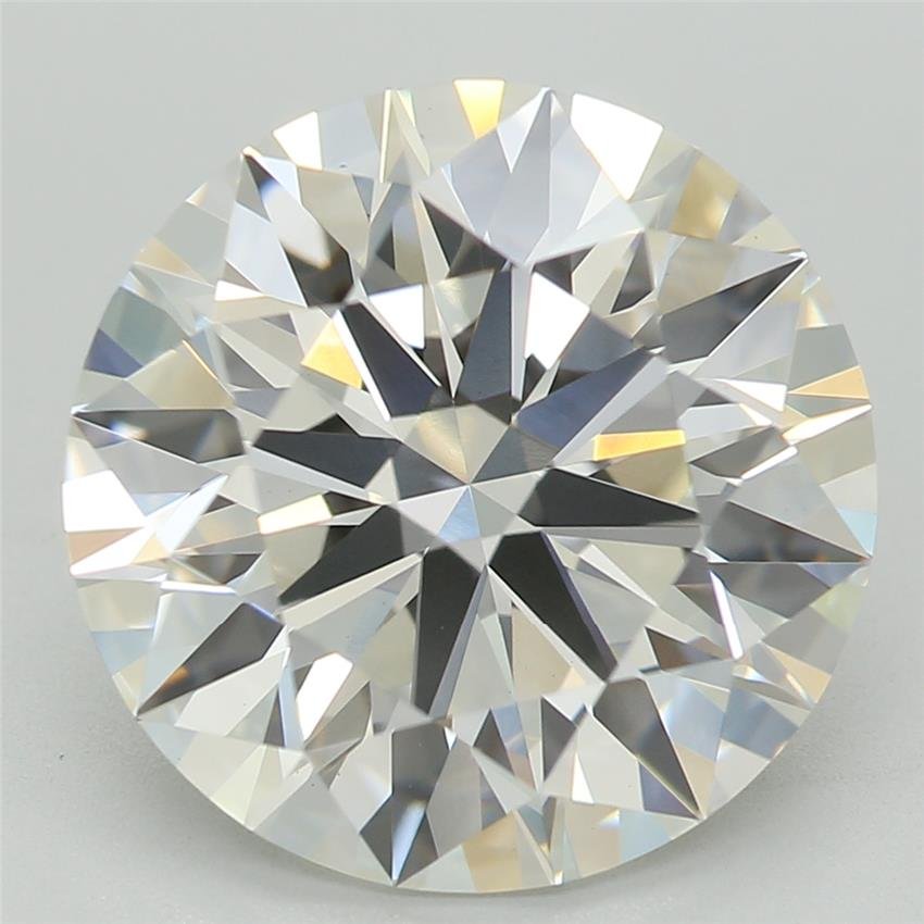4.08ct F VS1 Rare Carat Ideal Cut Round Lab Grown Diamond