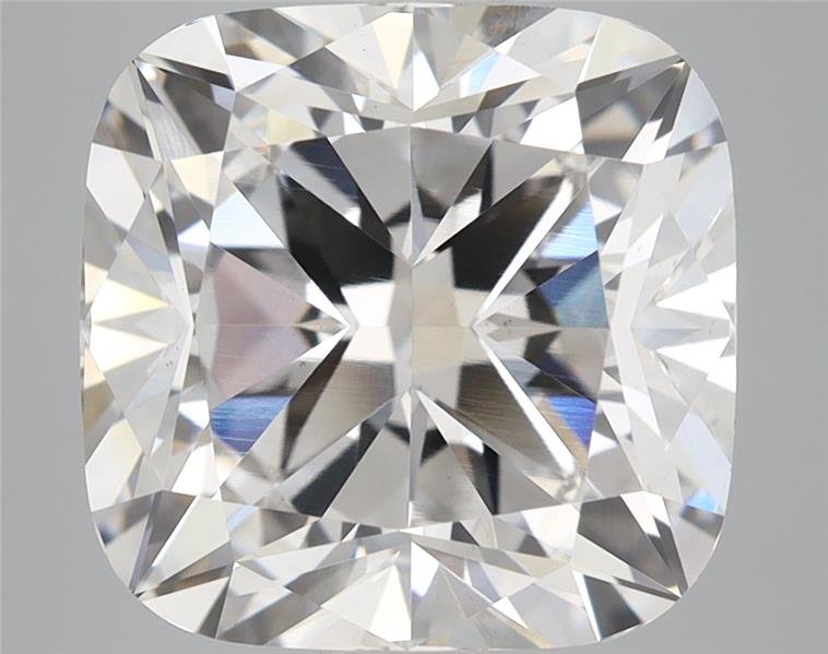 7.11ct F VS1 Rare Carat Ideal Cut Cushion Lab Grown Diamond
